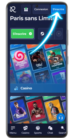 Site ouvert Rainbet